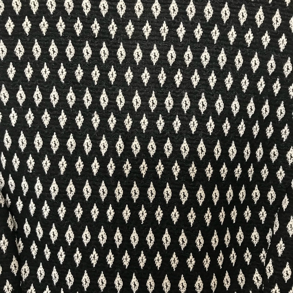 Xhilaration Skater Dress Black And White Size M - Picture 8 of 8